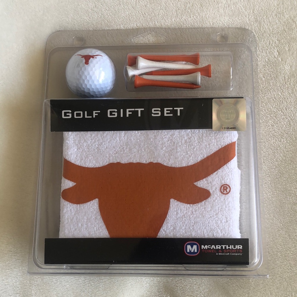 UT Longhorns Golf Gift Set
